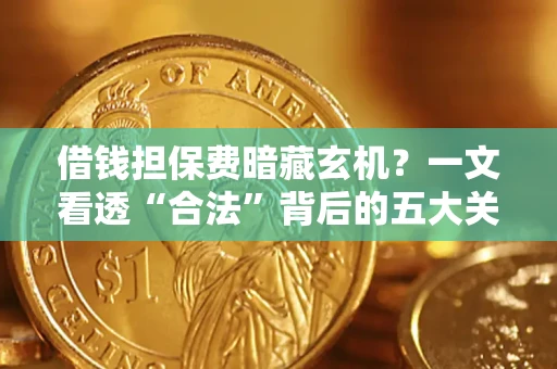 济南借钱担保费暗藏玄机？一文看透“合法”背后的五大关键陷阱