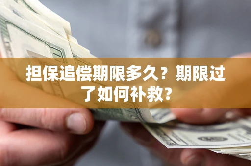 济南担保追偿期限多久？期限过了如何补救？