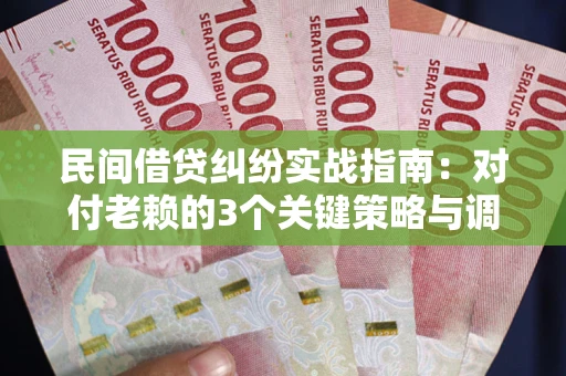 济南民间借贷纠纷实战指南：对付老赖的3个关键策略与调解盲区解析