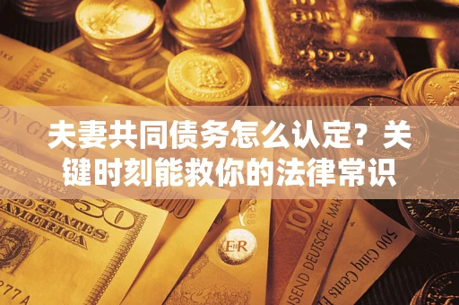 济南夫妻共同债务怎么认定？关键时刻能救你的法律常识