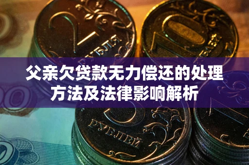 济南父亲欠贷款无力偿还的处理方法及法律影响解析